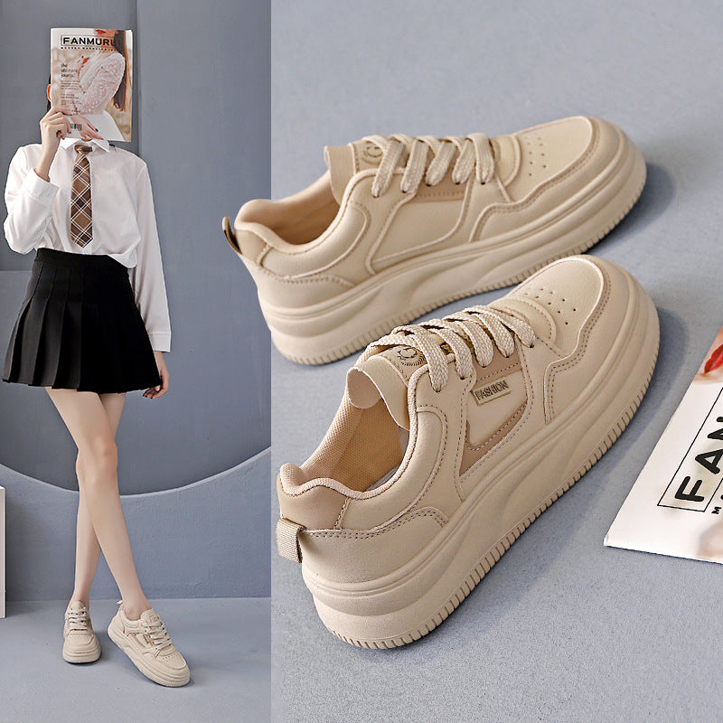 Damen bequeme Sneaker mit sportlichem Design und stoßdämpfendem Fußbett EB