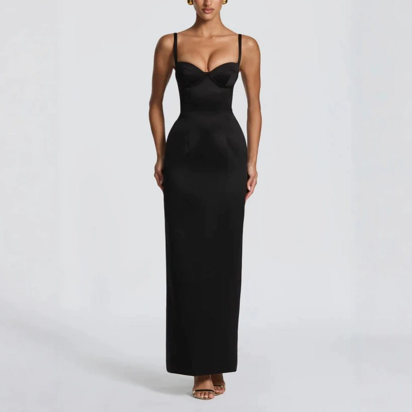 Damen Elegantes Ballkleid mit figurformendem Design EB