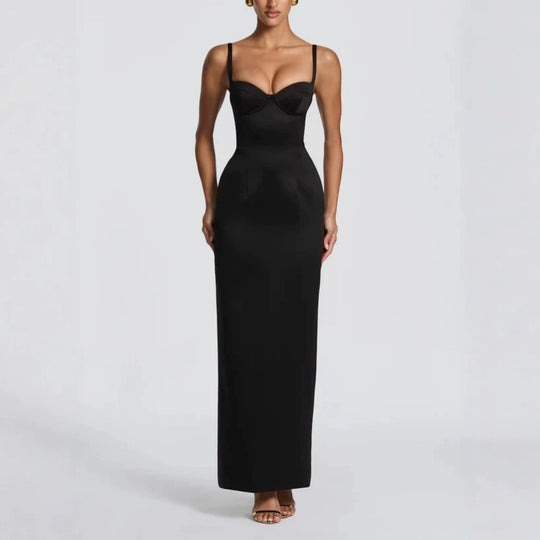Damen Elegantes Ballkleid mit figurformendem Design EB