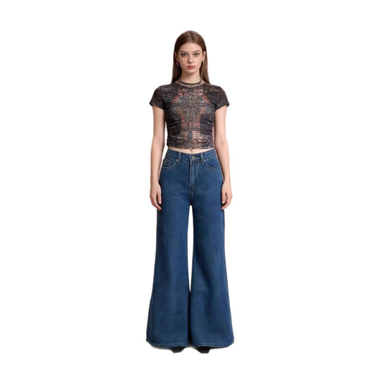 Damen nan hochwertiges Rundhals-Basicshirt aus Bio-Baumwolle mit Regular-Fit und verstärkten Nähten EB