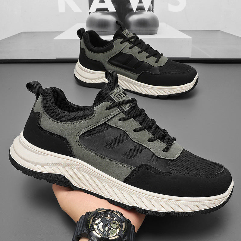Herren Sportliche und atmungsaktive Sneakers mit stoßdämpfender Sohle EB