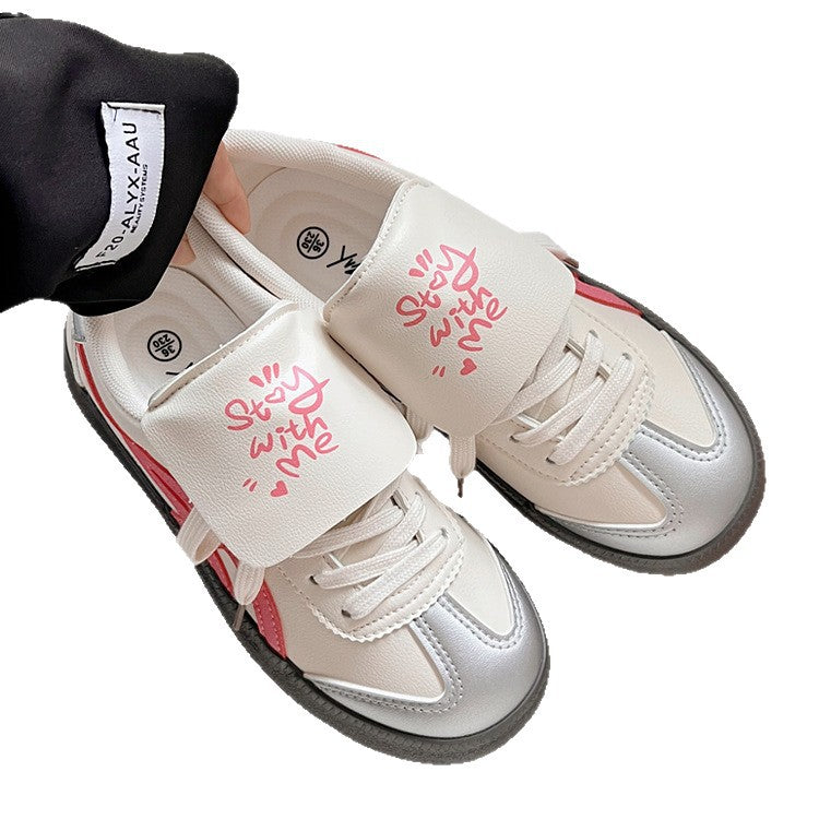 Damen Sportliche Sneakers mit einzigartigem Klappverschluss und modischem Design EB