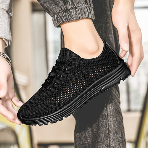 Damen Atmungsaktive Sportsneakers mit flexiblem Sohlenprofil EB