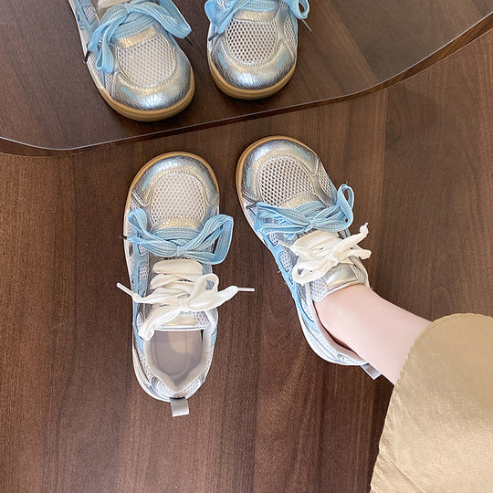 Damen Sportliche Netz-Sneaker mit atmungsaktiver Oberseite EB