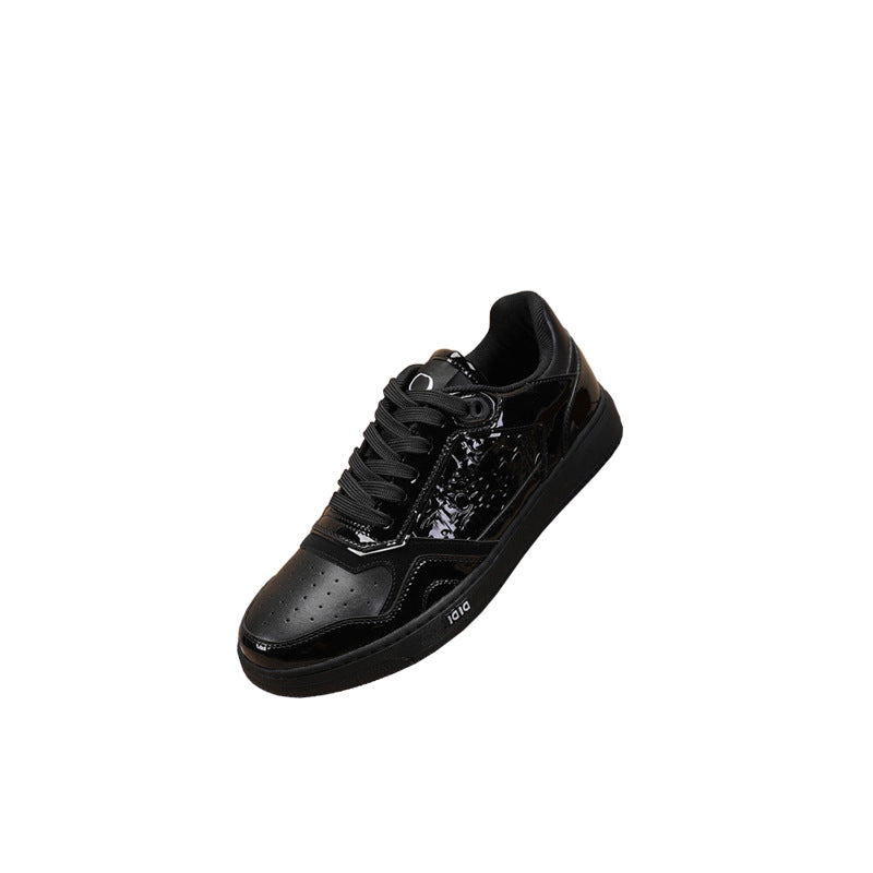 Damen Sportliche Sneakers mit modischem Oberflächenmuster und gepolsterter Innensohle EB