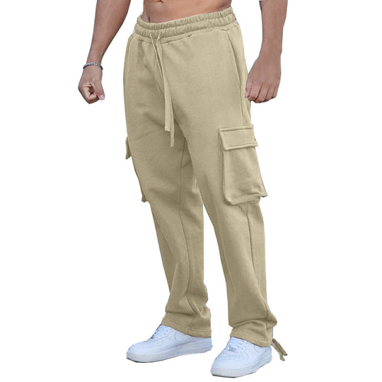 Herren Cargo-Jogginghose mit elastischem Bund und praktischen Seitentaschen EB