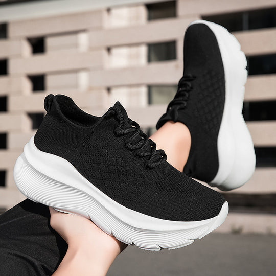 Damen Leichte Strick-Sneaker mit flexiblem Design EB