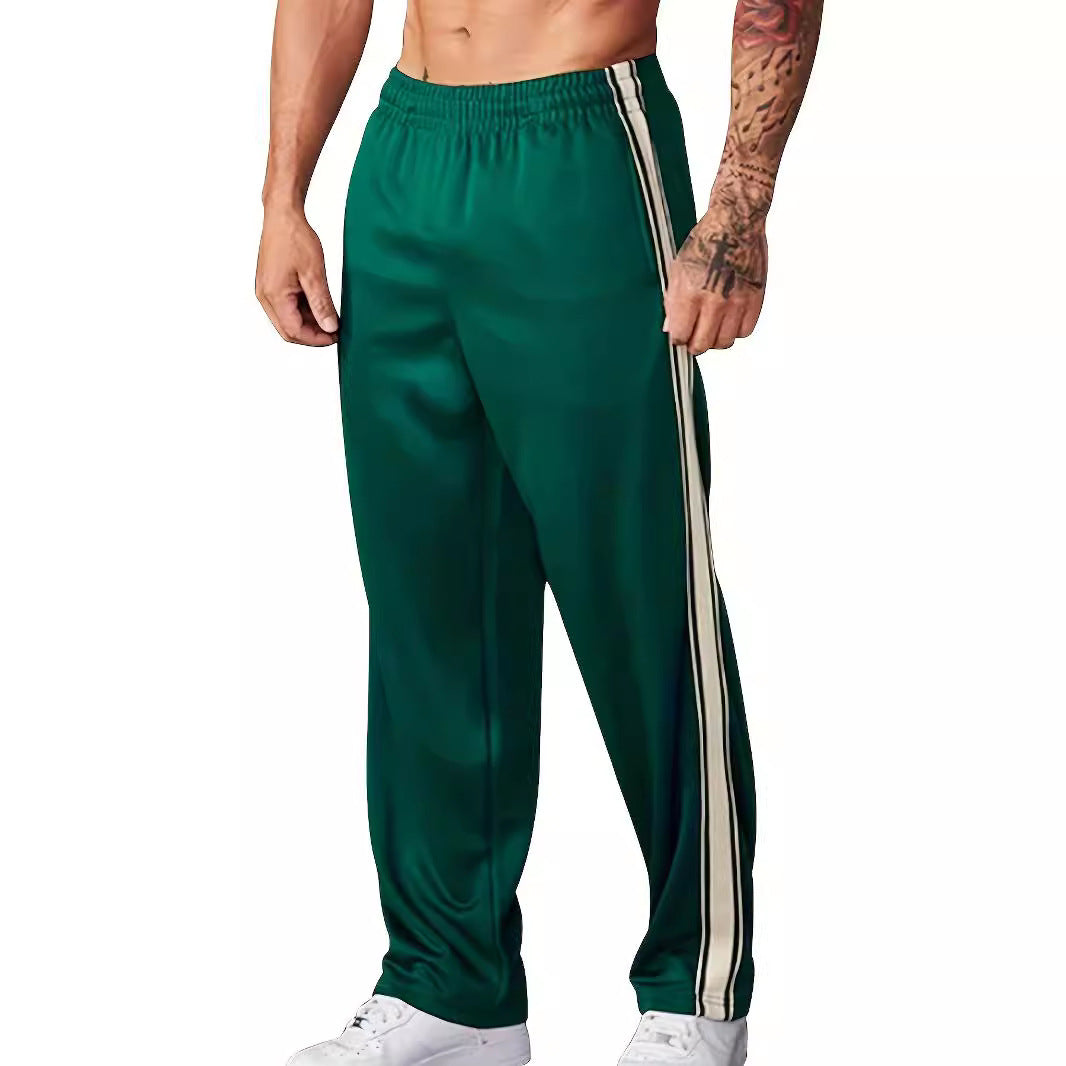 Herren Sportliche Freizeithose mit seitlichem Streifen EB