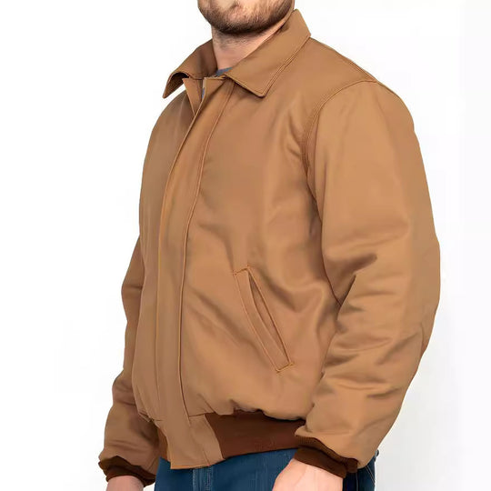 Herren komfortable Übergangsjacke mit leichtem Innenfutter EB