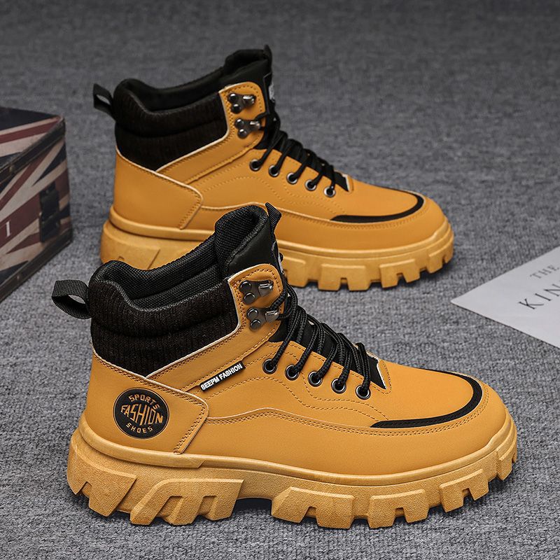 Damen hochgeschnittene Winterstiefel mit rutschfester Sohle und isolierendem Futter EB