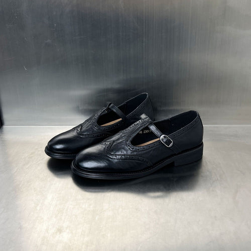 Damen elegante Slipper mit modischen Schnallen und luftigem Design EB