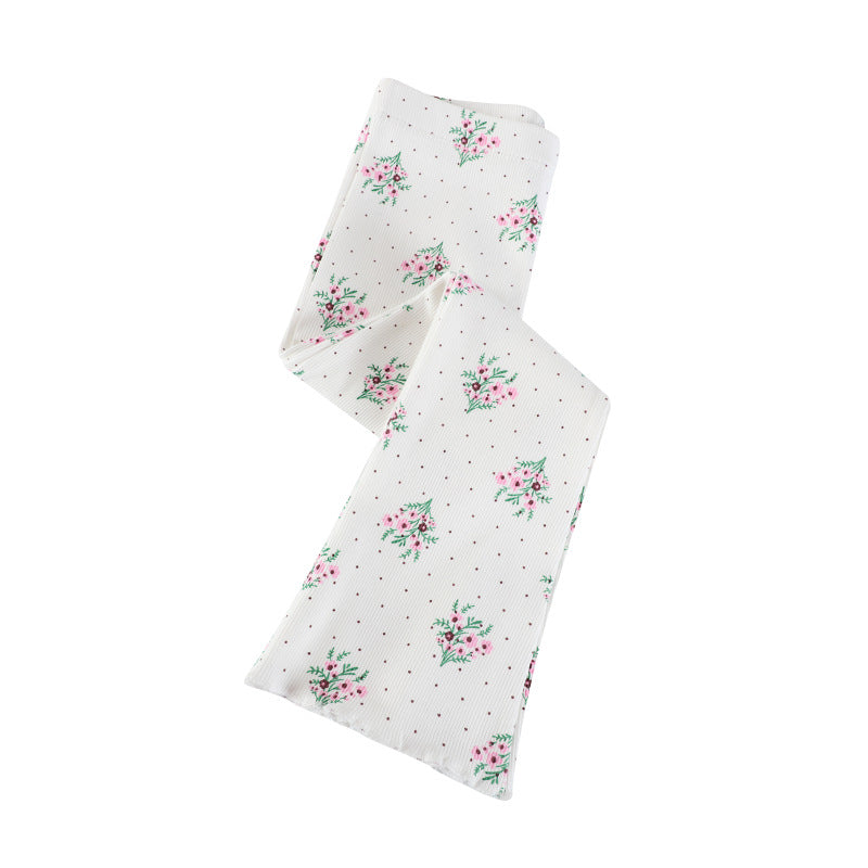 Mädchen Flared Leggings mit floralem Muster EB