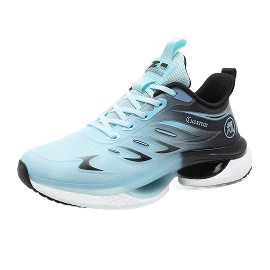 Damen Sportliche Laufschuhe mit atmungsaktivem Obermaterial und stoßdämpfender Sohle EB