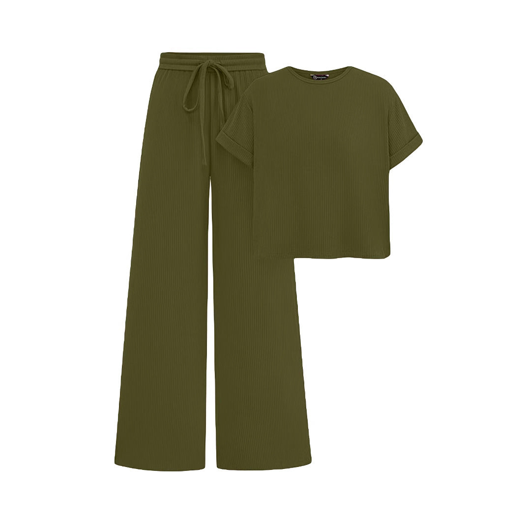 Damen Komfortables Freizeit-Set mit weitem Schnitt EB