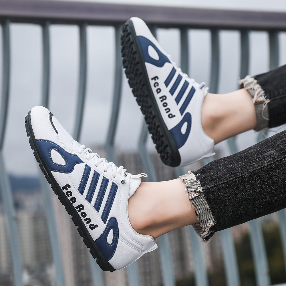 Damen Sportliche Freizeitfußballschuhe mit rutschfester Sohle und atmungsaktiver Obermaterialstruktur EB