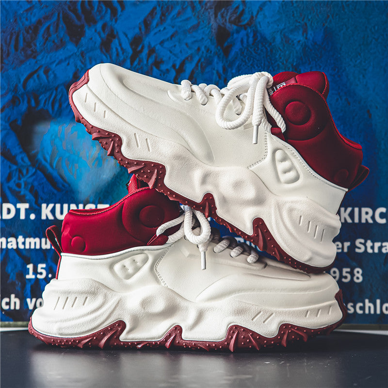 Damen Bequeme und moderne Chunky Sneakers mit rutschfester Sohle EB