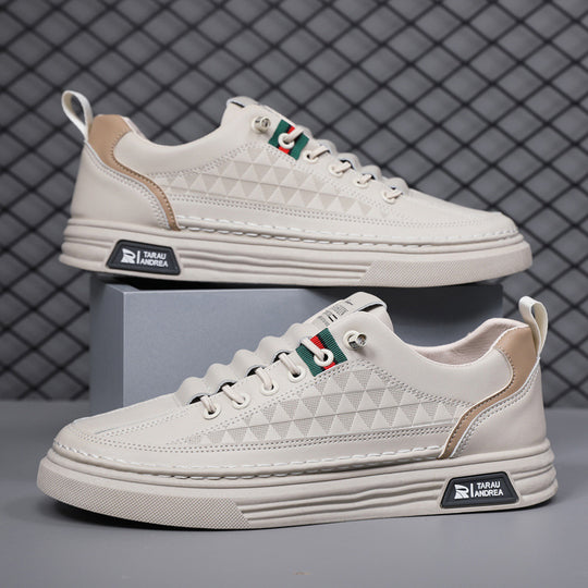 Damen Mode Sneakers mit strukturierter Oberflächenstruktur und dämpfendem Sohlenprofil EB