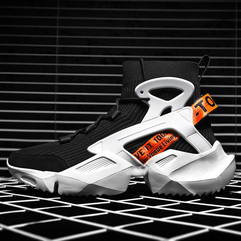 Damen High-Top Sneakers mit innovativem Futuristischem Design EB
