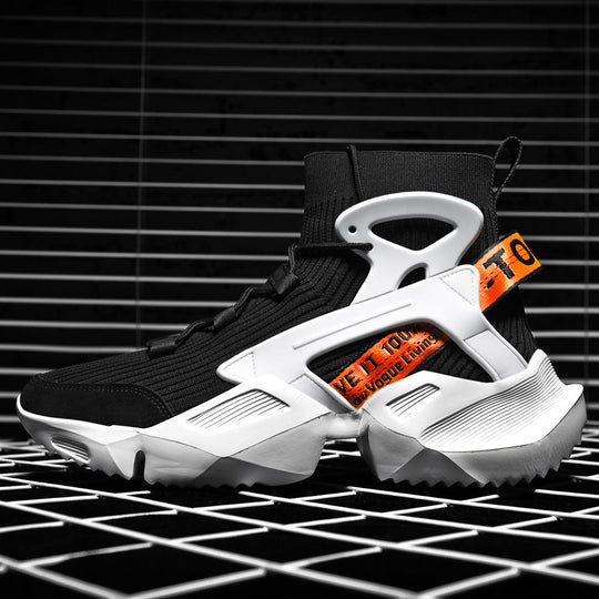 Damen High-Top Sneakers mit innovativem Futuristischem Design EB
