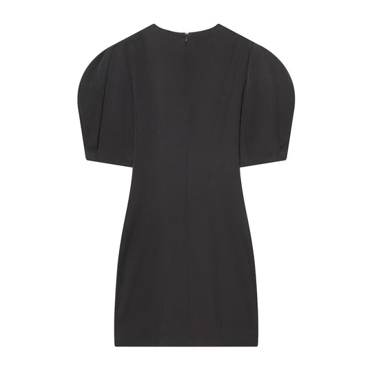 Damen elegantes Kleid mit Schulterpolstern und zeitlosem Design EB