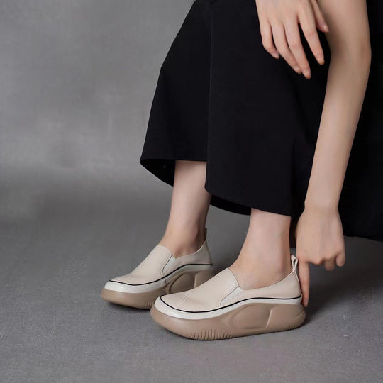 Damen Slip-On Sneakers mit ergonomischem Design und strukturiertem Obermaterial EB