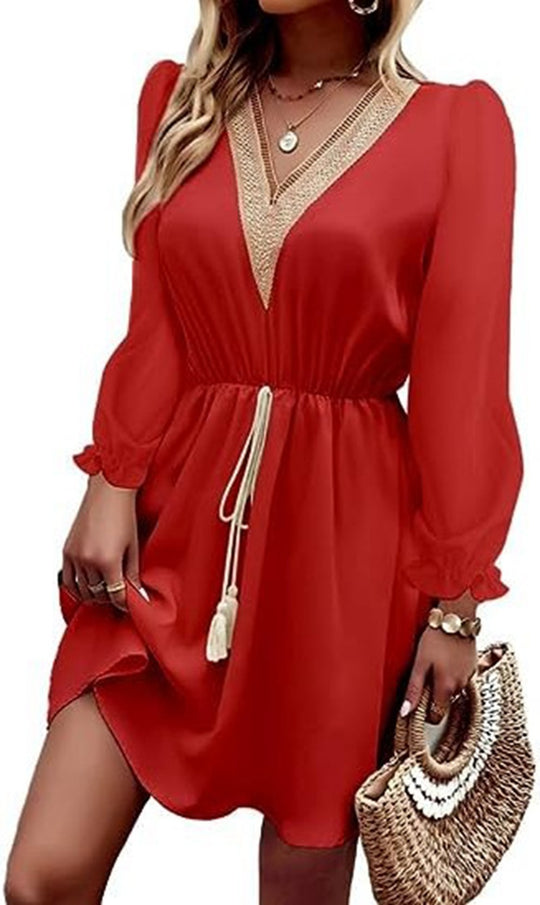 Damen modisches Sommerkleid EB
