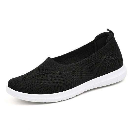 Damen Elastische Slip-On Freizeitschuhe EB