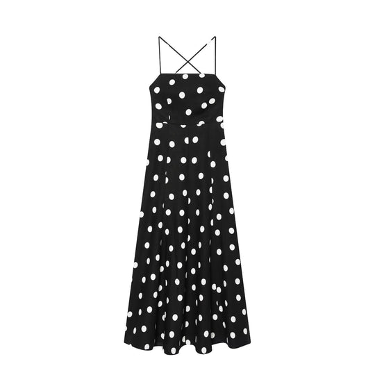 Damen Maxikleid mit eleganten Trägern EB