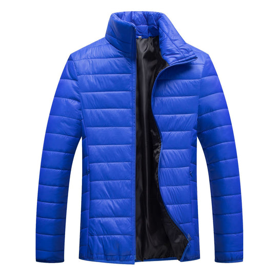 Herren Steppjacke mit hochgeschlossenem Kragen und wärmender Füllung EB