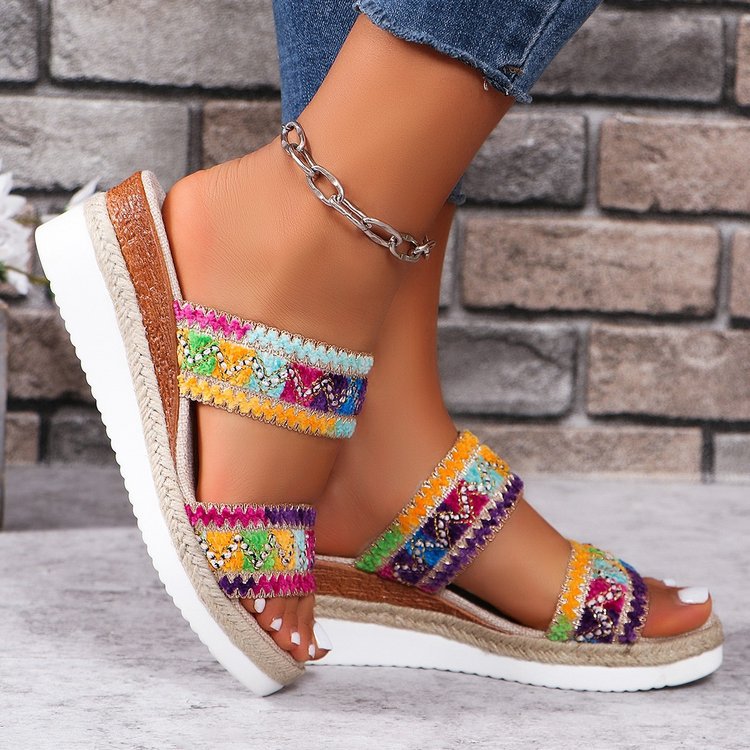 Damen Plateau-Sandalen EB