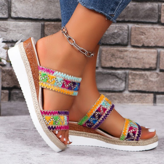 Damen Plateau-Sandalen EB
