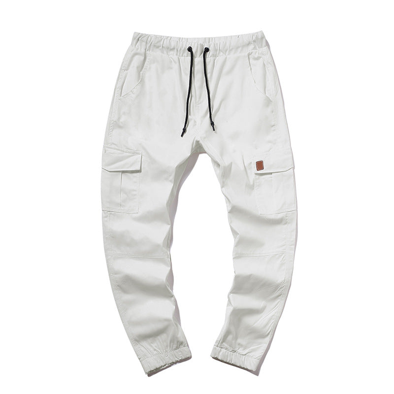 Herren Cargo-Hose mit elastischem Bund und praktischen Taschen EB