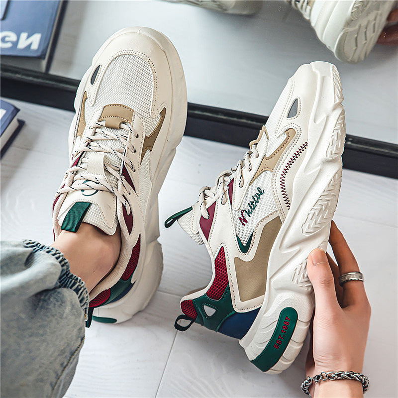 Damen Komfortable Chunky Sneakers mit atmungsaktiver Mesh-Technologie EB