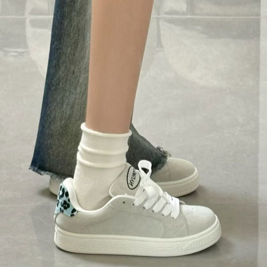 Damen Modische Sneakers mit weichem Obermaterial und rutschfester Sohle EB