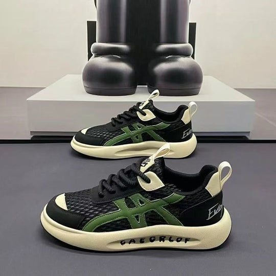Damen Sportliche Sneaker mit atmungsaktivem Obermaterial und innovativem Design EB