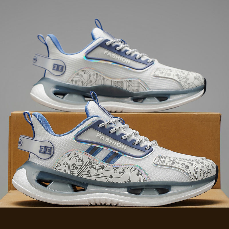 Damen Sportliche Sneakers mit innovativem Dämpfungssystem und modischen Details EB