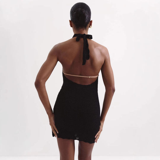 Damen Netzschal-Kleid EB