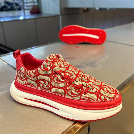Damen Sneaker mit einzigartigem Textildesign EB