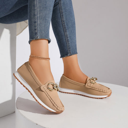 Damen Elegante Mokassins mit modischen Details EB