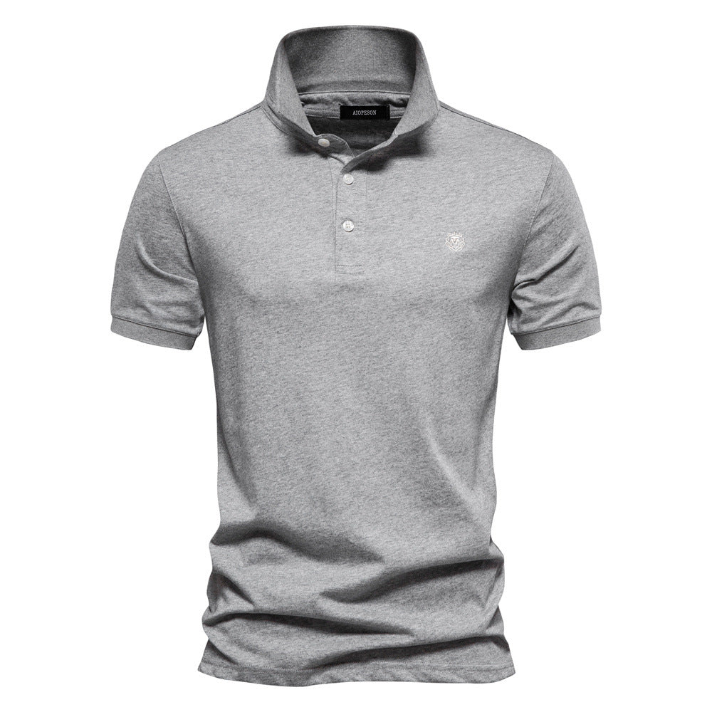 Herren Polo-Shirt mit feiner Piqué-Struktur und klassischem Kragen EB