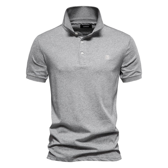 Herren Polo-Shirt mit feiner Piqué-Struktur und klassischem Kragen EB