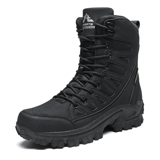 Damen Hochwertige Wanderstiefel mit rutschfester Sohle und atmungsaktiven Einsätzen EB