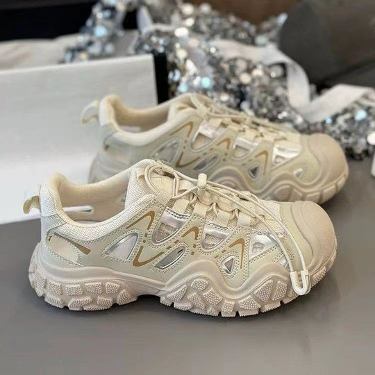Damen Sportliche Sneakers mit innovativer Mesh-Konstruktion und dämpfender Sohle EB