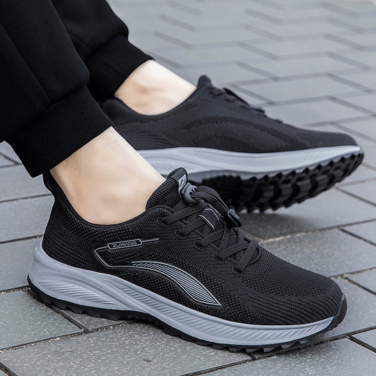 Damen Komfortable und atmungsaktive Laufschuhe mit elastischem Schnellschnürsystem EB