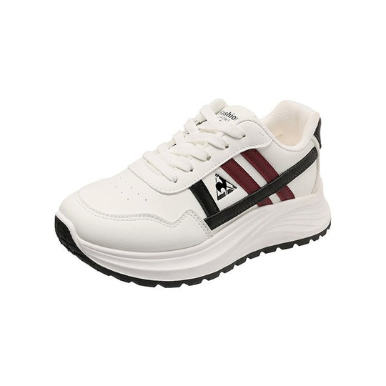 Damen Sportliche Freizeitsneaker aus hochwertigem Synthetikmaterial mit dämpfender Laufsohle EB