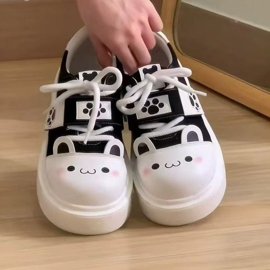 Damen Sneakers mit innovativem Design und praktischem Klettverschluss EB