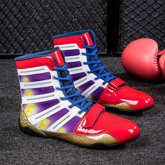 Damen Boxschuhe mit hoher Knöchelschutz und rutschfester Sohle EB