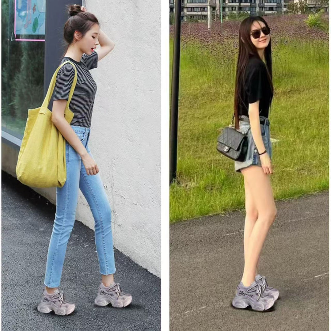 Damen Chunky Sneaker mit innovativem Profil und dämpfendem Komfort EB