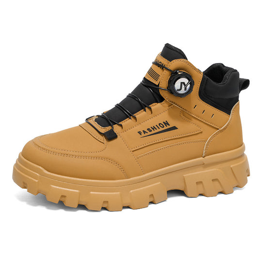 Damen Sportliche High-Top Sneakers mit funktionalem Schnellschnürsystem EB