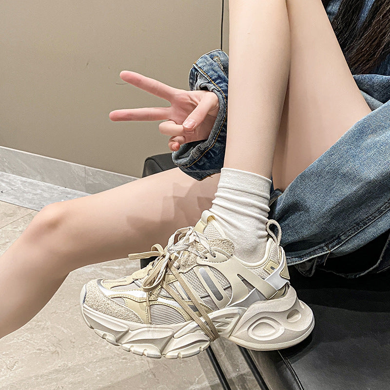 Damen sportliche Chunky Sneakers EB
